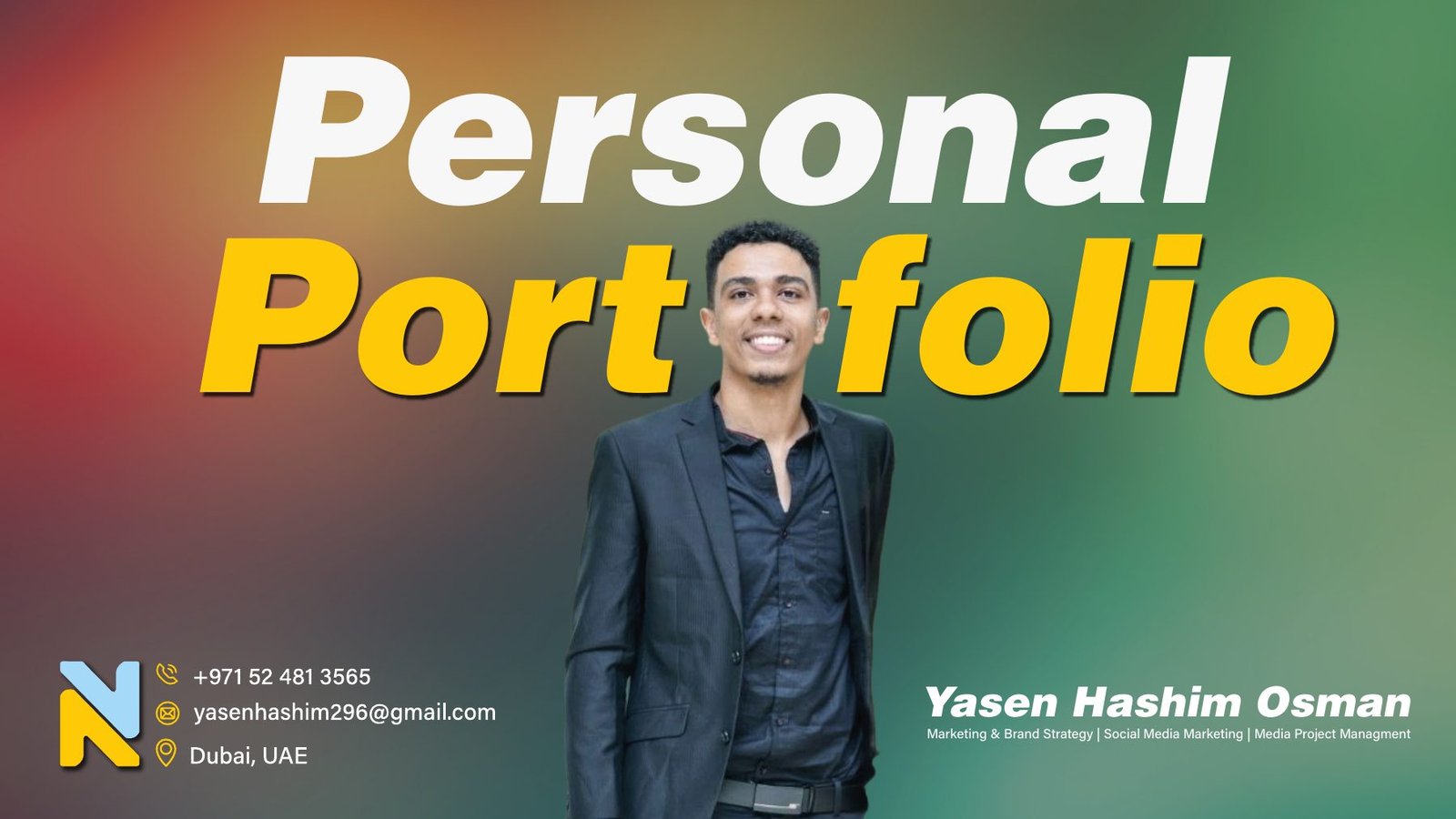 Yasen Hashim Osman portfolio cover